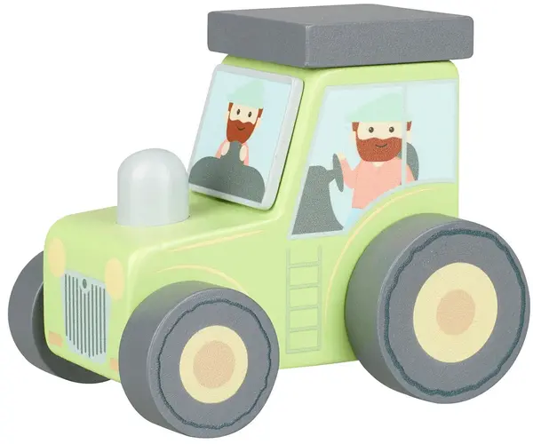 Jucărie din lemn Orange Tree Toys - Tractor