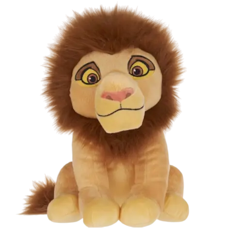 Jucarie din plus Simba adult, Lion King, 25 cm