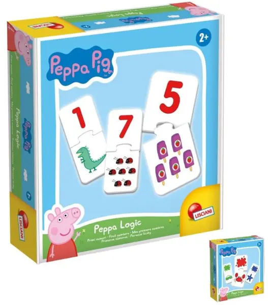 Jucărie educațională pentru bebeluși Lisciani Giochi - Peppa Pig, culori și numere