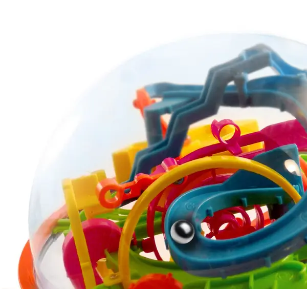 Jucarie educativa - Labirint 3D Addict A Ball (19 cm) | Brainstorm