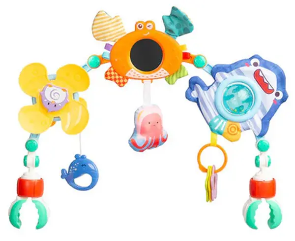 Jucărie educativă pentru cărucior Caretero Toyz - Ocean