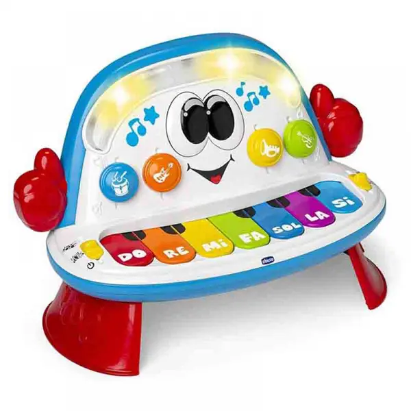 Jucarie electronica Chicco Funky, Pianul Orchestra, 1-4 ani