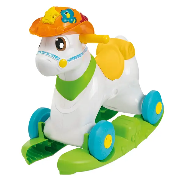Jucarie evolutiva Chicco 3 in 1, calutul Baby Rodeo si prietenii, 1-3ani