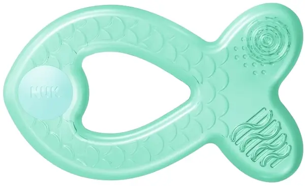 Jucarie gingival de răcire Nuk - Pește, verde