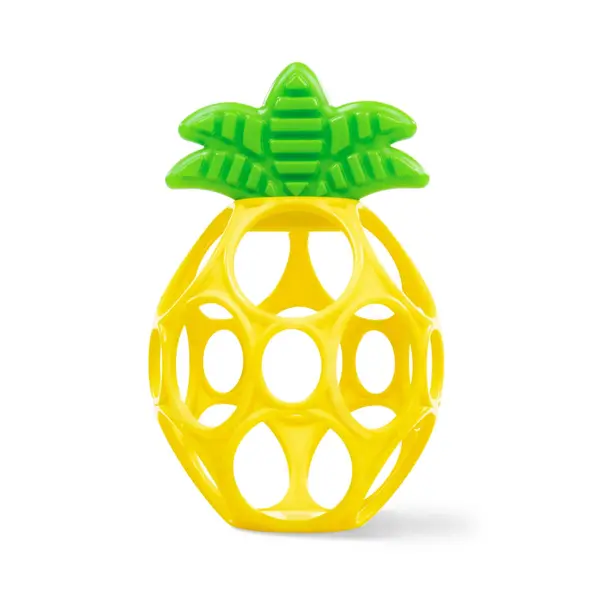 Jucarie gingivala ananas Hold My Own Easy-Grasp, 1 bucata, Bright Starts