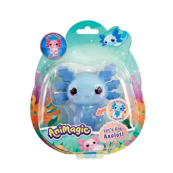 Jucarie interactiva, AniMagic, Axolotl, Albastru