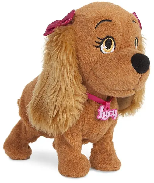 Jucarie interactiva de plus MC Toys - Catelusul Lucy
