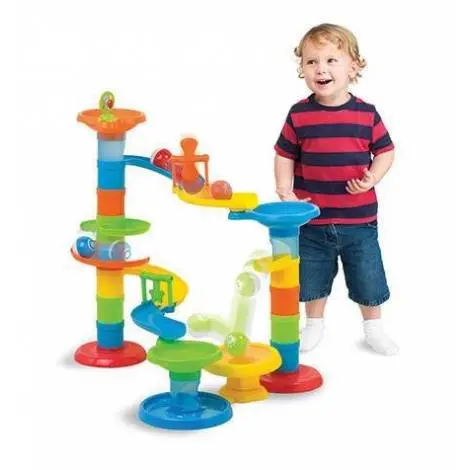 Jucarie interactiva - turnulet cu bilute (30 piese)