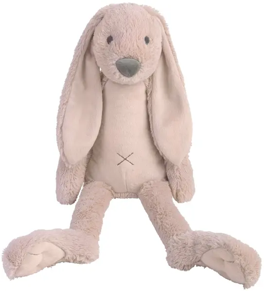 Jucarie moale Happy Horse - Iepurasul Richie, Old pink, 58 cm
