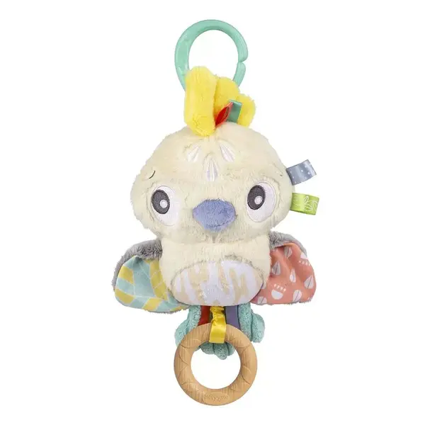 Jucarie moale pentru bebelusi PlayGro Fauna Friends Papagal