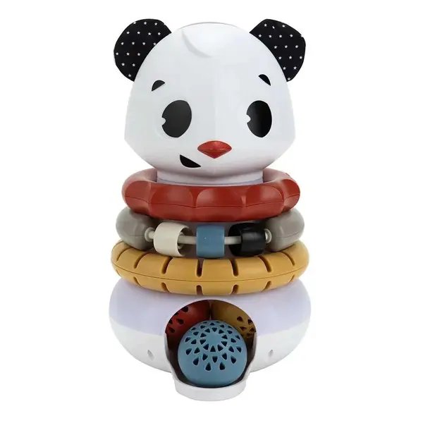 Jucarie muzicala cu inele si bile Tiny Love Panda Tiny Rockers