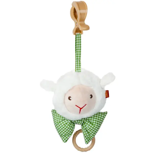 Jucărie muzicală pentru bebeluș Amek Toys - Miel