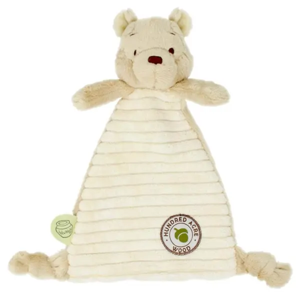 Jucărie pentru bebeluși de îmbrățișat Rainbow Designs - Ursulețul Pooh, 24 cm