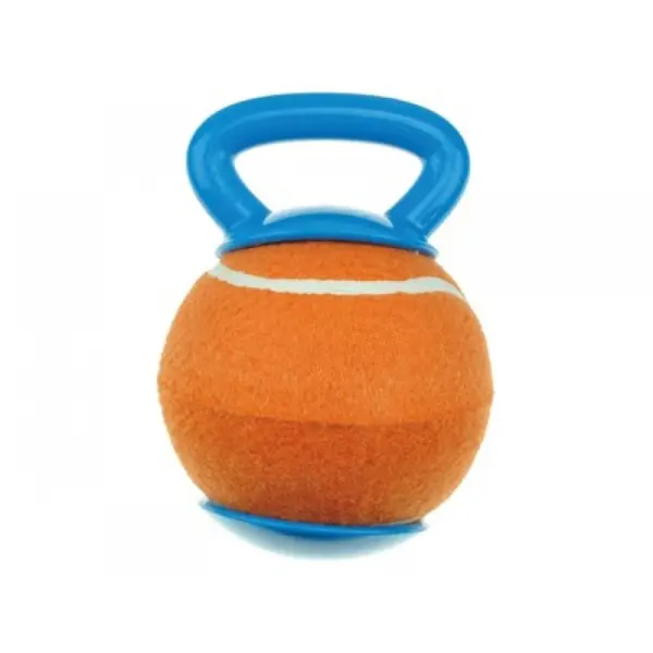 Jucarie pentru caini, BAGGY Ball M-PETS, albastru orange, 8,4x12,7x12,7 cm