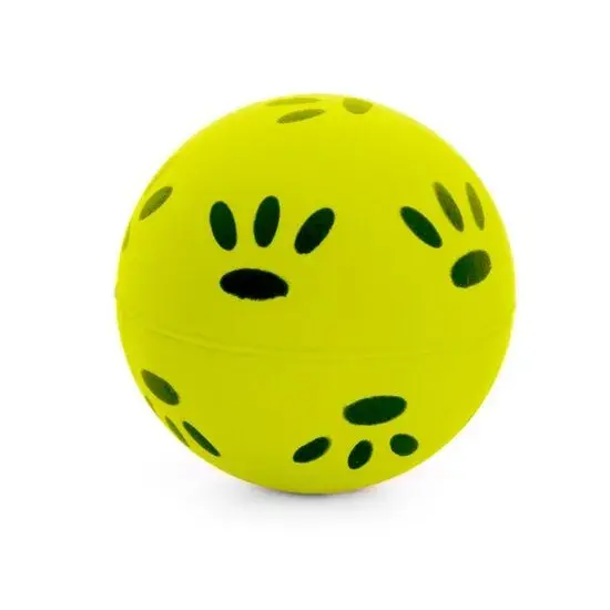 Jucarie pentru caini Minge Galbena 5,7 cm