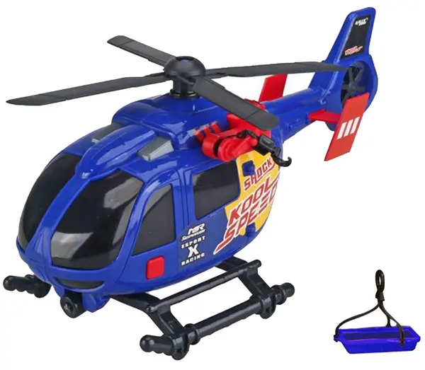 Jucărie pentru copii Felyx Toys - Elicopter de salvare, cu sunete și lumini