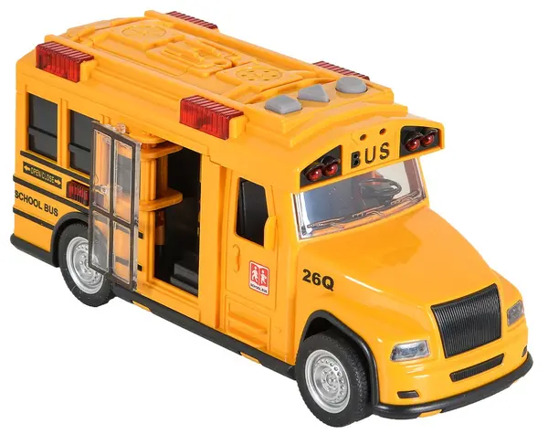 Jucărie pentru copii Jin Jia Toys - Autobuz școlar cu sunet și lumină