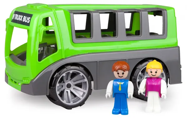 Jucărie pentru copii Lena Truxx - Autobuz cu 2 figurine, 28 cm