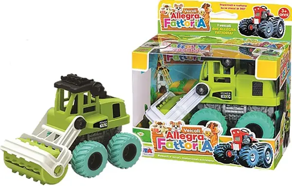 Jucarie pentru copii RS Toys - Tractor cu roller