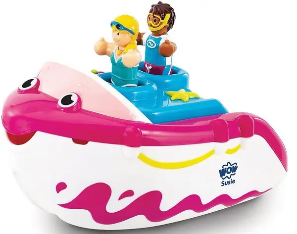 Jucarie pentru copii WOW Toys - Barca cu motor a lui Susie