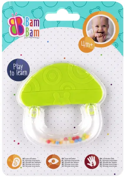 Jucarie pentru dentitie, BamBam, Ciuperca