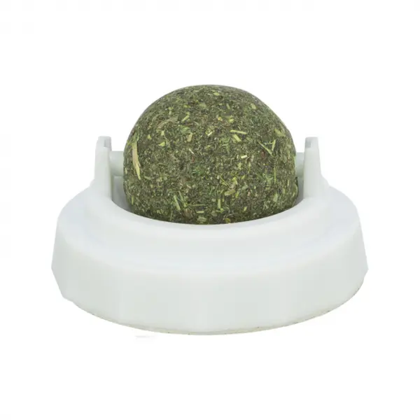 Jucarie pentru pisici Trixie Minge cu catnip suport 5 cm