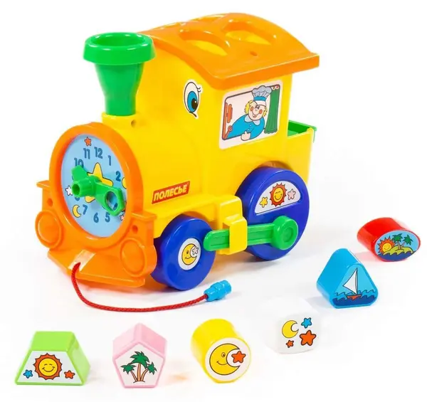 Jucărie Polesie Toys - Locomotiva Sorter