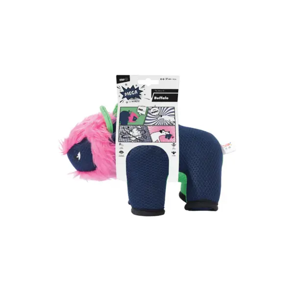 Jucărie rezistentă pentru câini M-PETS MEGA Buffalo cu squeaker 10671699