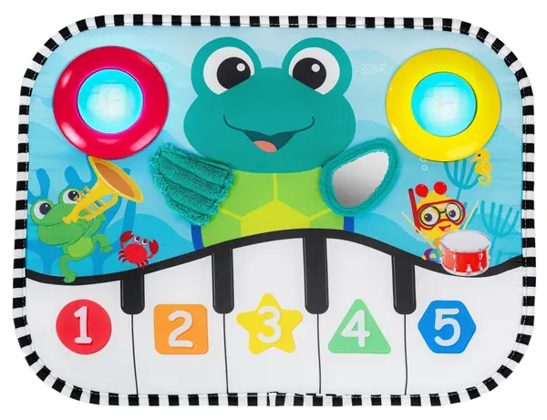Jucărie senzorială pentru pat Baby Einstein - Neptune’s Kick & Explore