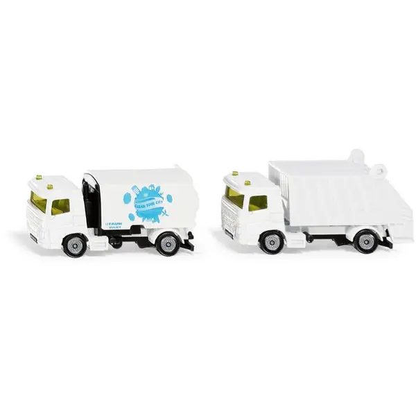 Jucarie - Street Sweeper & Rubbish Truck | Siku