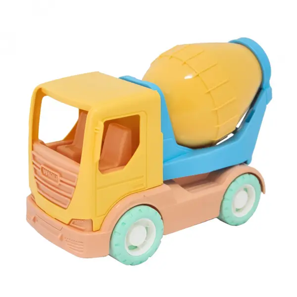 Jucarie - Teck Truck 2: Betoniera, galben | Elfiki