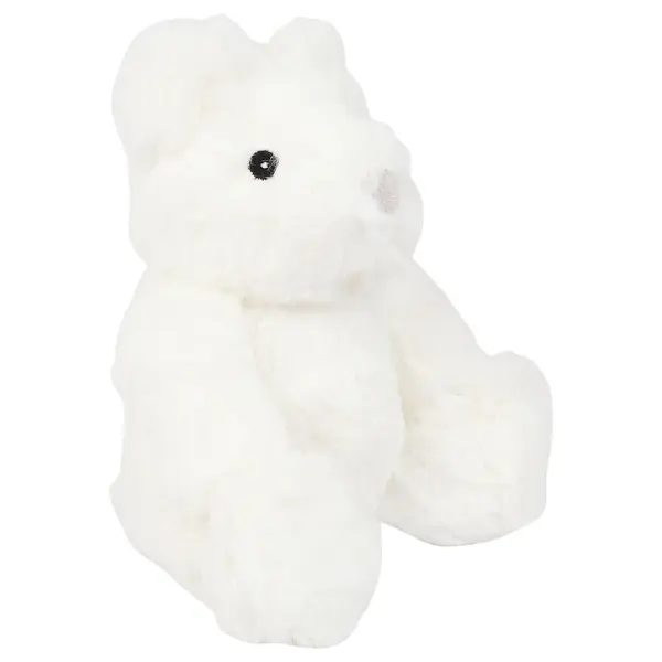 Jucărie textilă Widdop Bambino - Ursuleț alb, 13 cm