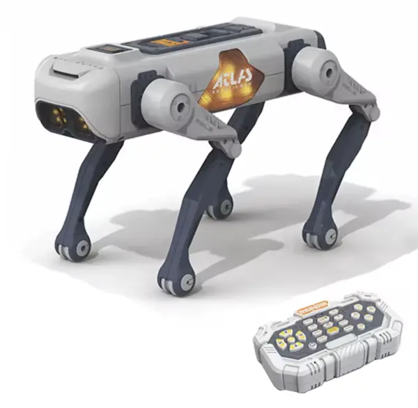Jucarie tip ROBOT DOG Avansat RC Robot Inteligent cu AI Programare si Control Vocal atlas