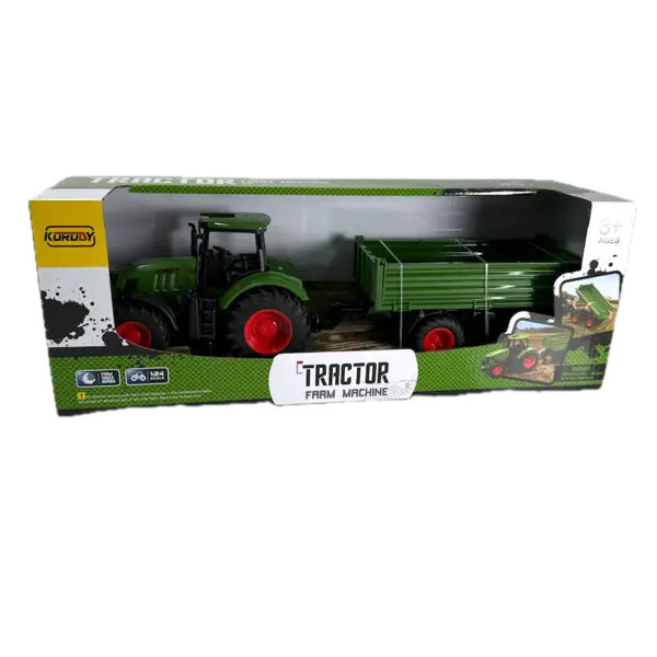 Jucarie tractor cu remorca - Default Title