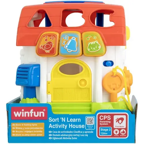 Jucarie Winfun - Casuta cu activitati