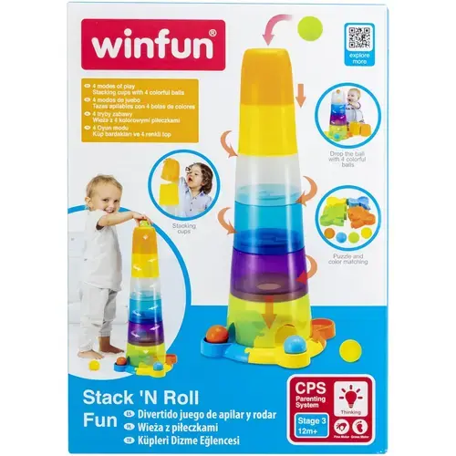 Jucarie Winfun - Turnul stivuibil