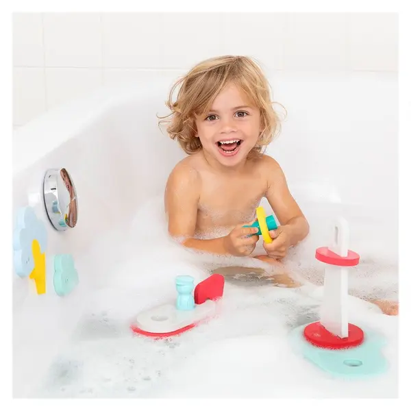 Jucarii de baie din spuma Echipa de interventie Quut Toys