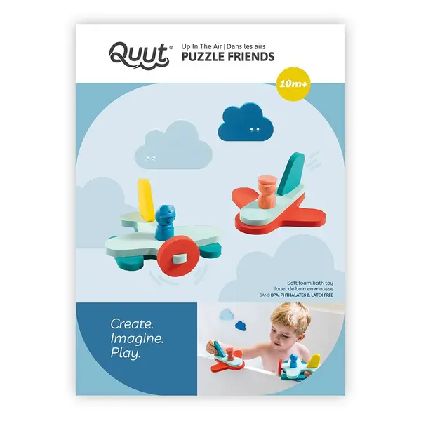 Jucarii de baie din spuma Up in the air Quut Toys