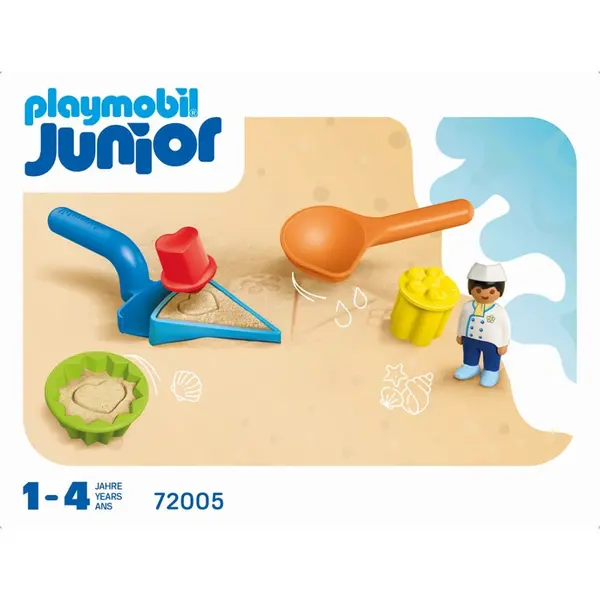 Jucarii de nisip pentru micii bucatari Playmobil Junior
