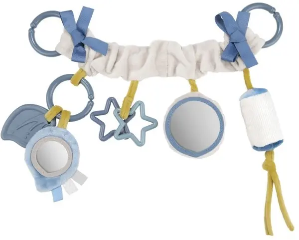 Jucarii pentru carucior Canpol - Pastel Friends, albastra