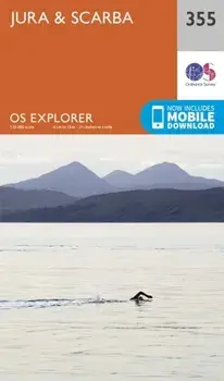 Jura and Scarba. September 2015 ed, Sheet Map/Ordnance Survey