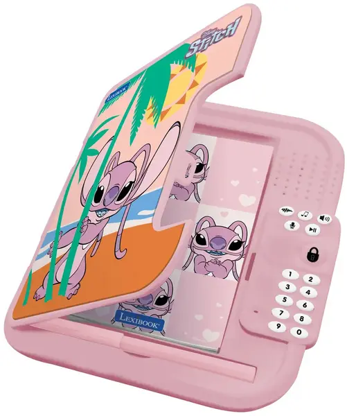 Jurnal electronic secret Lexibook - Disney Stitch, cu parolă