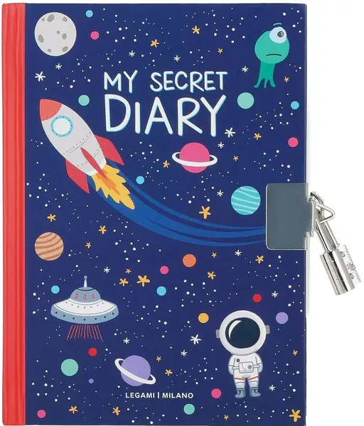 Jurnal secret cu lacăt Legami Space