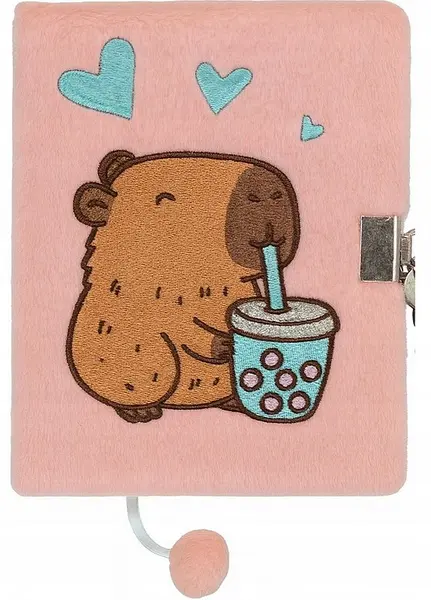 Jurnal secret de pluș St. Majewski My Little Friend - Capibara