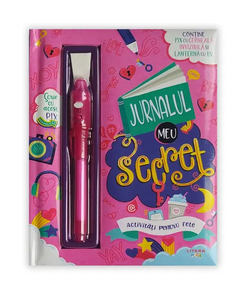 Jurnalul meu secret. Activități pentru fete