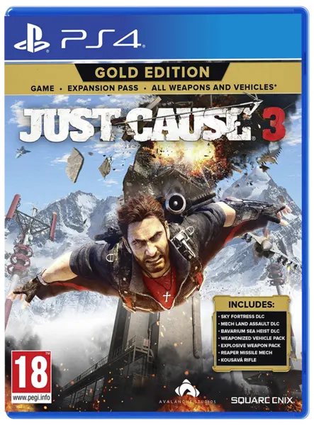 JUST CAUSE 3 GOLD EDITION Плейстейшън 4