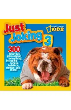 Just Joking 3: 300 Hilarious Jokes about Everything, Including Tongue Twisters, Riddles, and More! - Ruth Musgrave