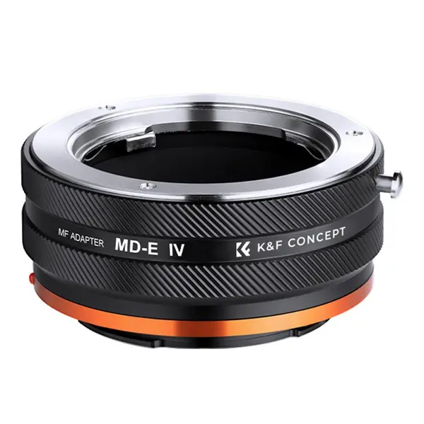 K&F Adapter Montura MD-NEX IV, Focalizare Manuala, Fara Contacte Electronice, Aliaj Aluminiu-Cupru, Pentru Sony E-Mount