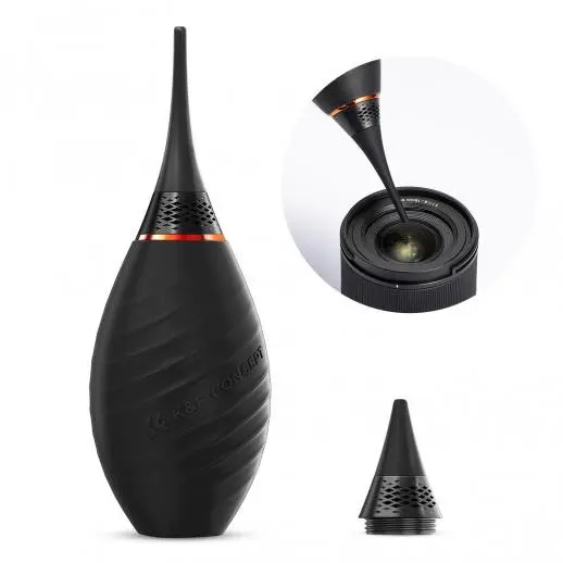 K&F Air Blower, Design Comutabil Duza Lunga/Scurta, Debit Mare de Aer, Material Silicon, Valva Bidirectionala