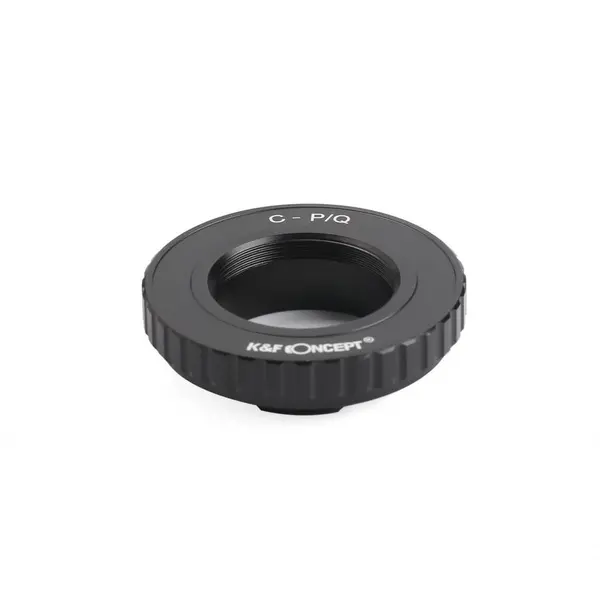 K&F Concept Adaptor montura K&F Concept C-P/Q de la C-Mount la Pentax Q